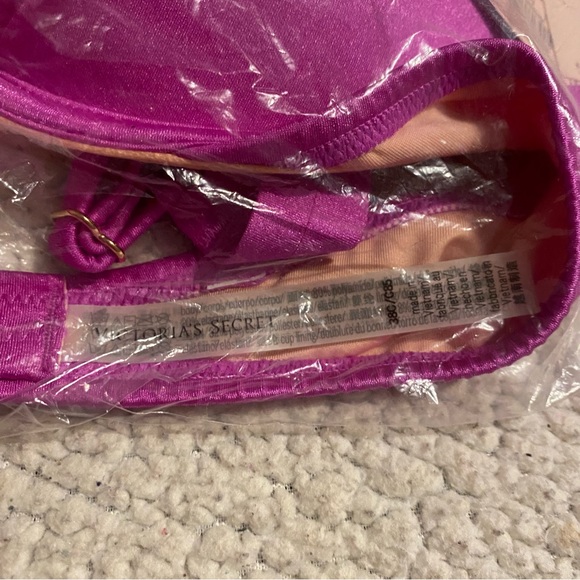 💖Victoria's Secret 🌸Shine Strap Swim Bombshell Add-2-cups Push-up Top 38C💖 - Picture 6 of 10